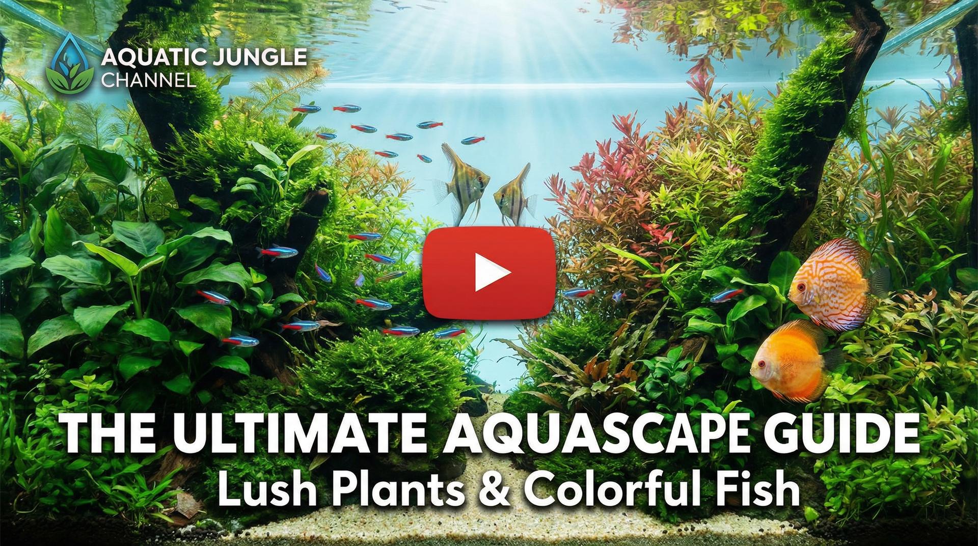 女神视频植物视频教程-水生植物水族造景视频演示